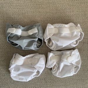 4 Used Thirsties Reusable Cloth Diaper Covers